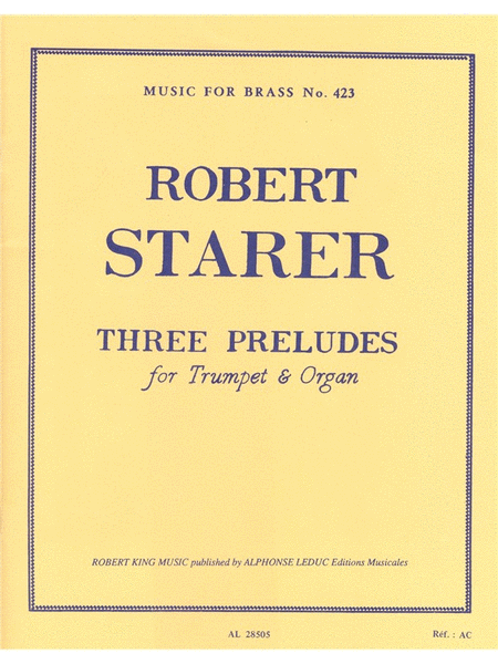 3 Preludes (trumpet & Organ)