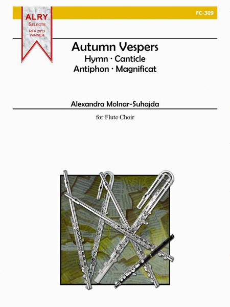 Autumn Vespers for Flute Choir and Harp image number null