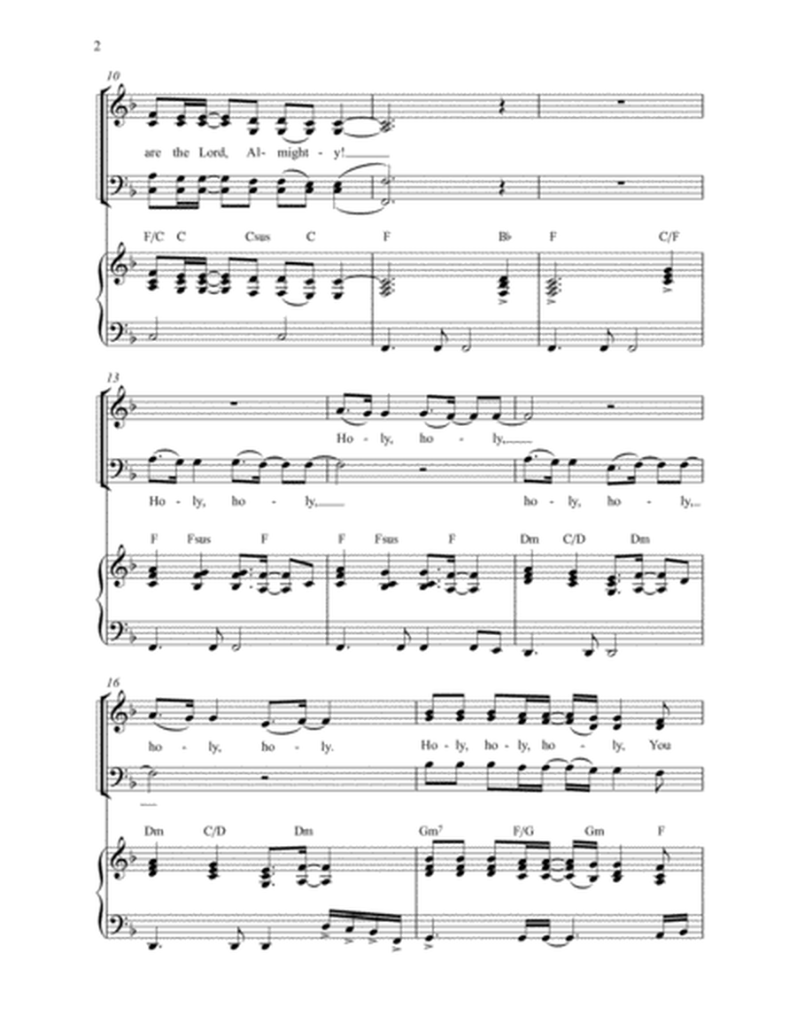 Choral - "You Are the Lord Almighty" SATB