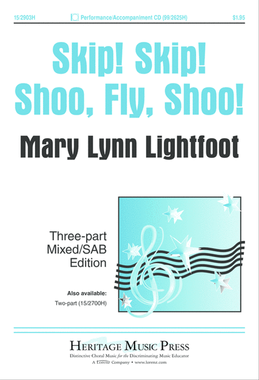 Skip! Skip! Shoo, Fly, Shoo! 3-Part scores gallery preview page 2