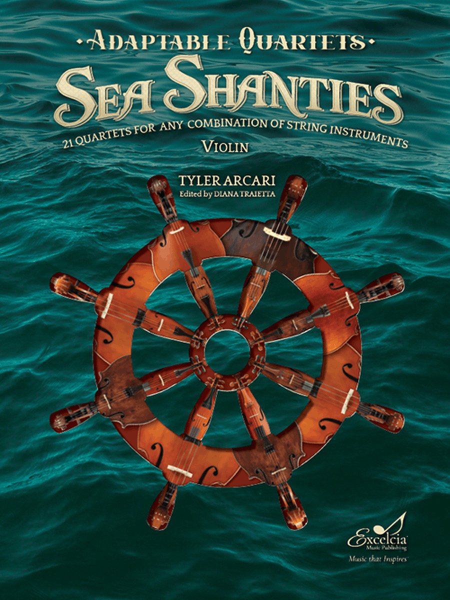 Adaptable Quartets (Sea Shanties) Violin scores gallery preview page 1