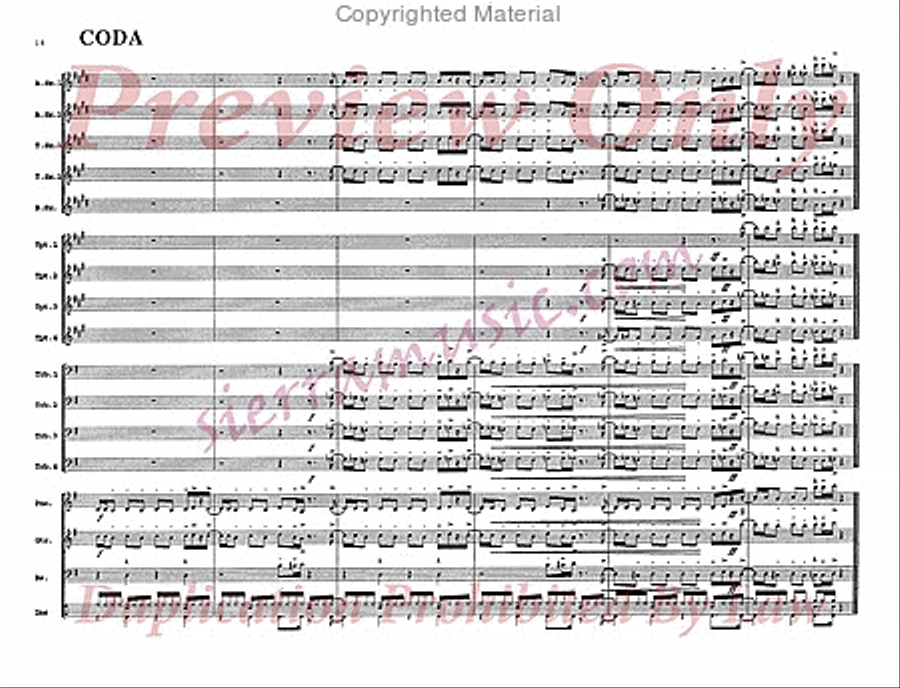 Chicken Polo Big Band scores gallery preview page 17