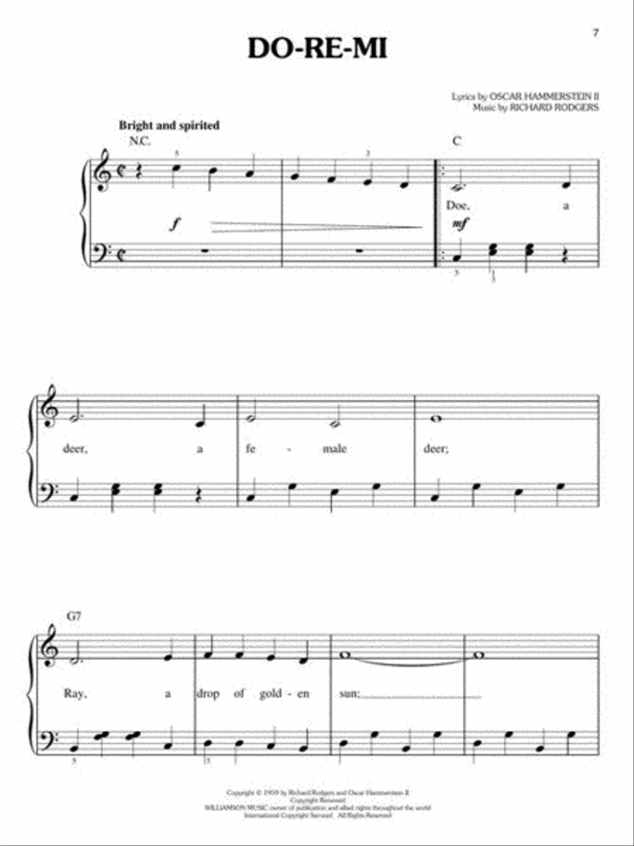 The Sound of Music The Sound of Music Voice scores gallery preview page 6