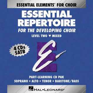 Book cover for Essential Repertoire for the Developing Choir