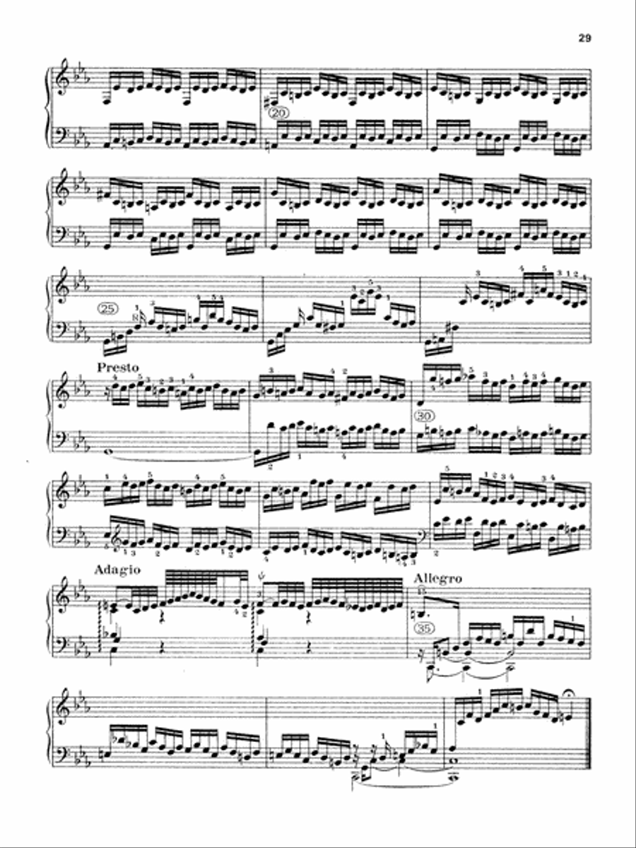 The Well-Tempered Clavier -- 48 Preludes and Fugues Book I Piano Solo scores gallery preview page 12