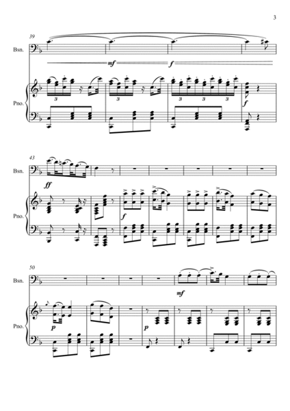 Giuseppe Verdi - La donna e mobile (Rigoletto) Bassoon Solo - F Key image number null