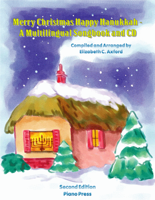 Book cover for Merry Christmas Happy Hanukkah - A Multilingual Songbook