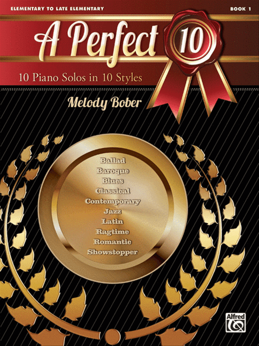 A Perfect 10, Book 1 Easy Piano scores gallery preview page 1