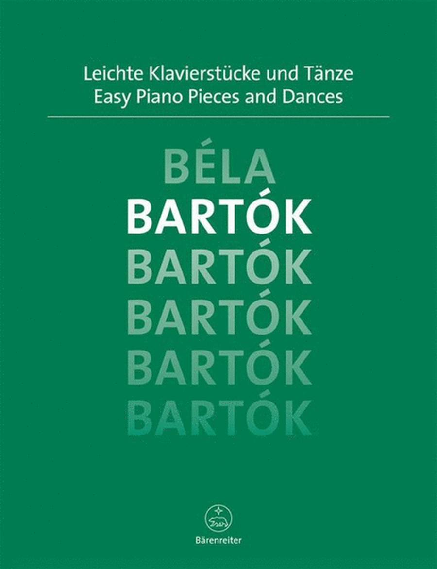 Bartok - Easy Piano Pieces And Dances