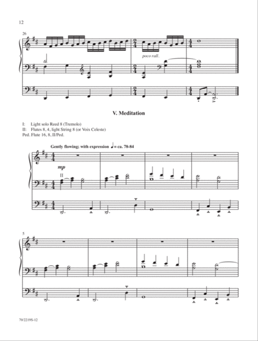 Our Hope for Years to Come Organ Solo scores gallery preview page 5
