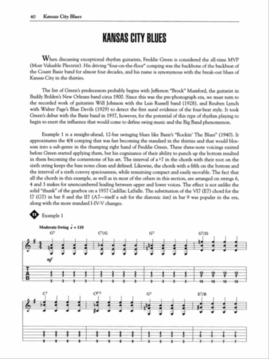 Art Of The Shuffle For Guitar Electric Guitar scores gallery preview page 4