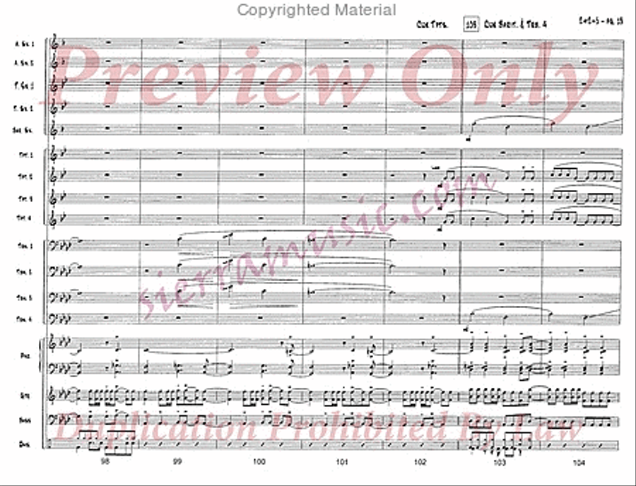 2+2=5 2+2=5 Jazz Ensemble scores gallery preview page 14