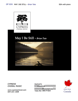 Book cover for May I Be Still