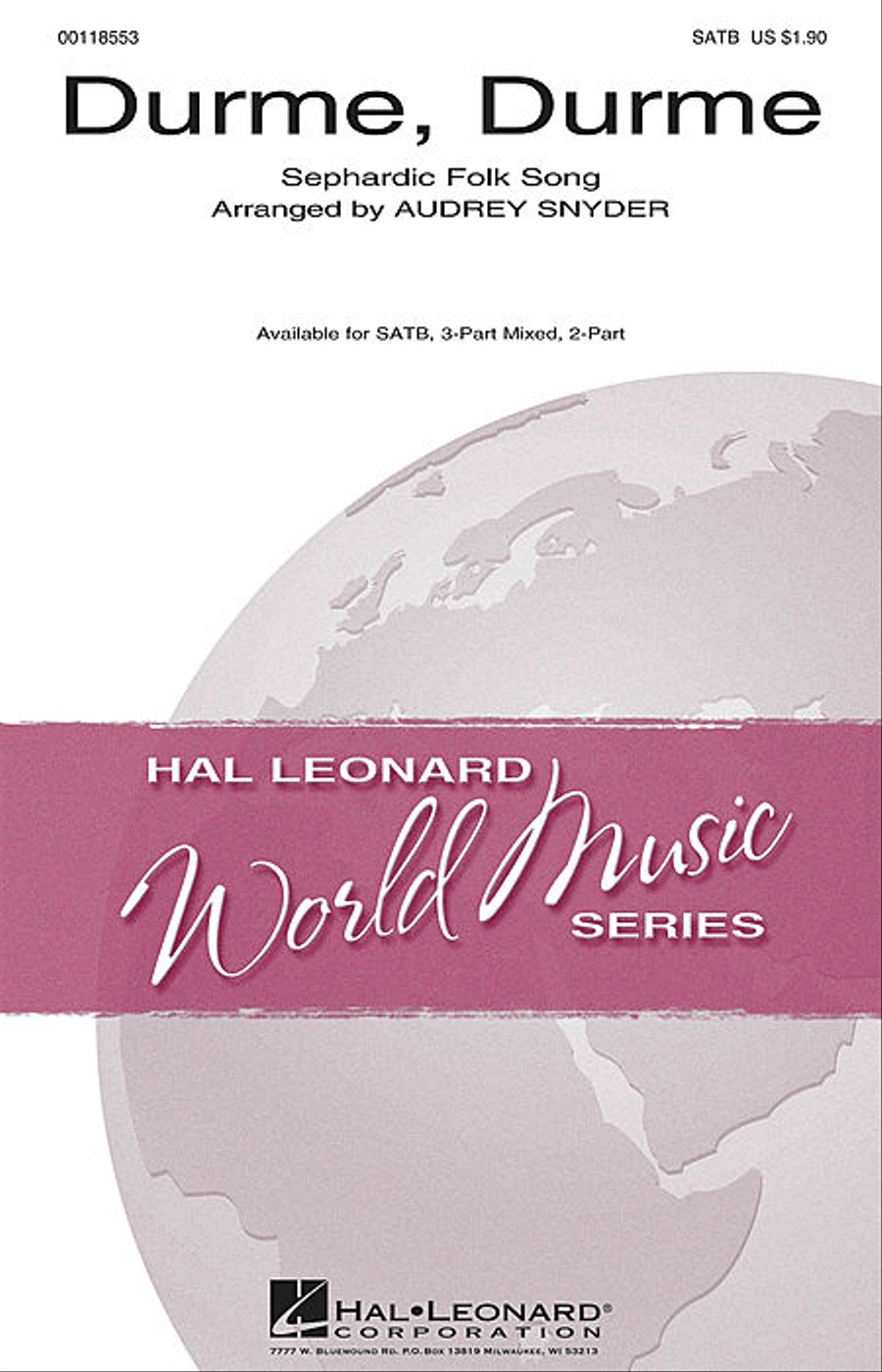 Durme, Durme 2-Part scores gallery preview page 1
