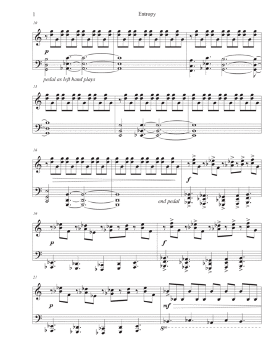 Entropy piano deals