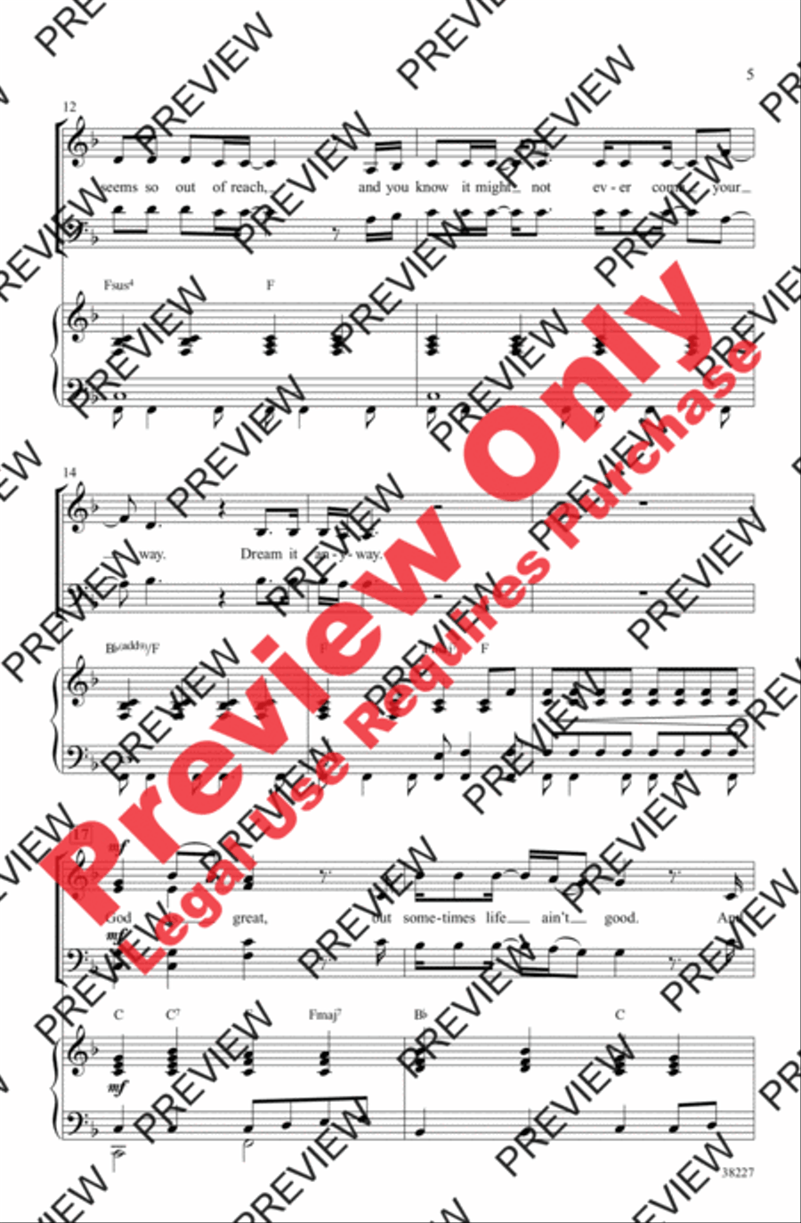 Anyway 4-Part scores gallery preview page 5
