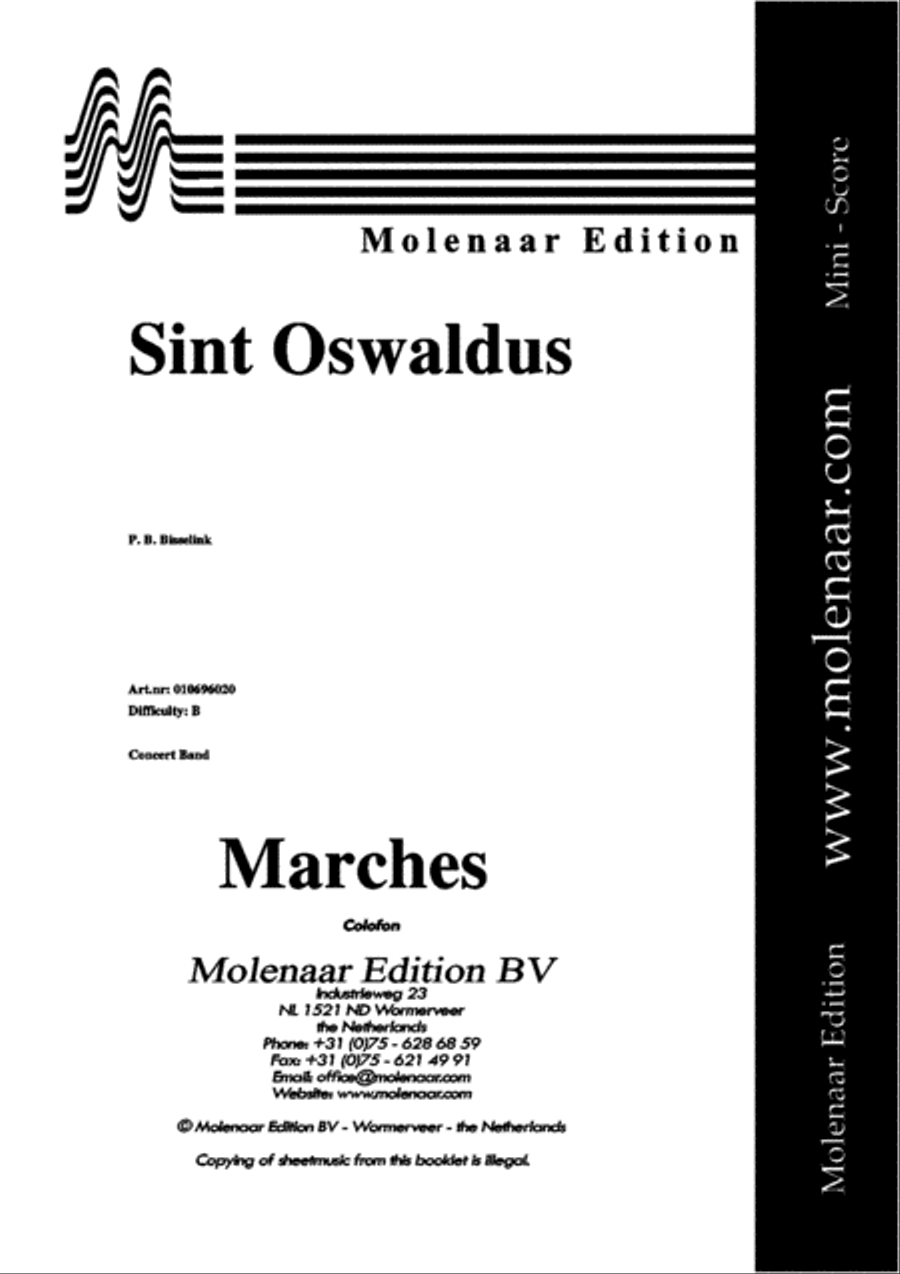 Sint Oswaldus Concert Band scores gallery preview page 2