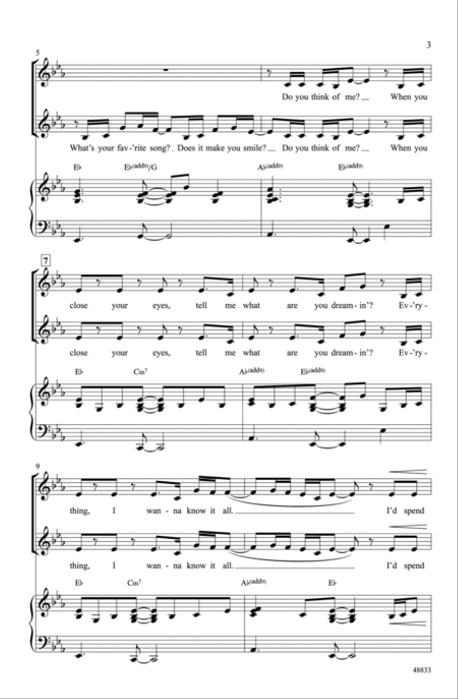 10,000 Hours Choir scores gallery preview page 2