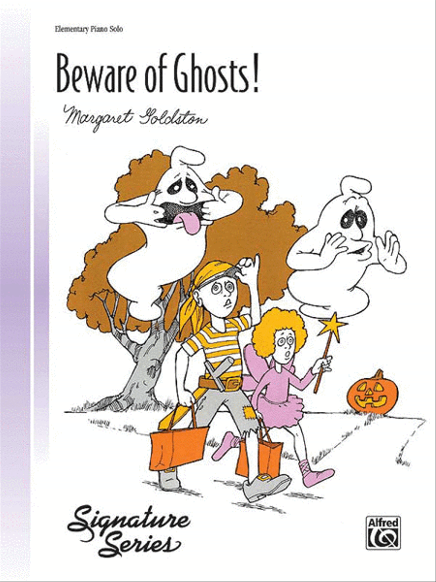 Beware of Ghosts! Easy Piano scores gallery preview page 1
