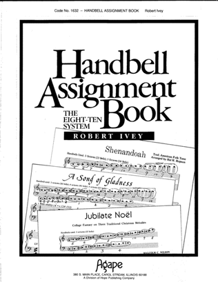 Book cover for Handbell Assignment Book-Digital Download