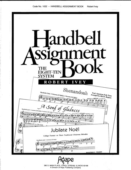 Handbell Assignment Book-Digital Download