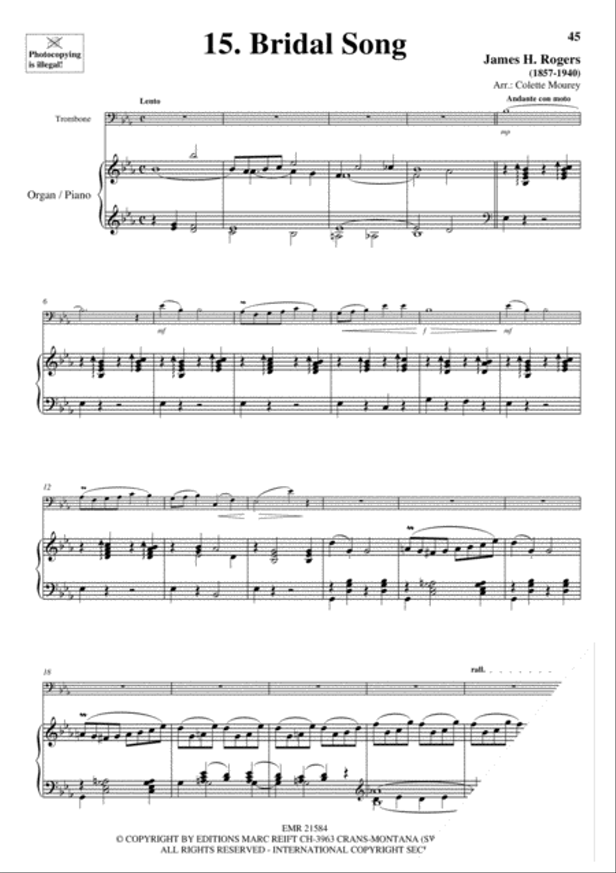 20 Greatest Wedding Solos Organ scores gallery preview page 17