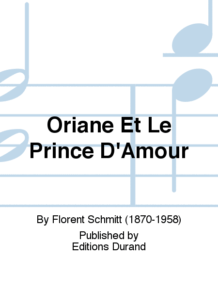 Oriane Et Le Prince D'Amour