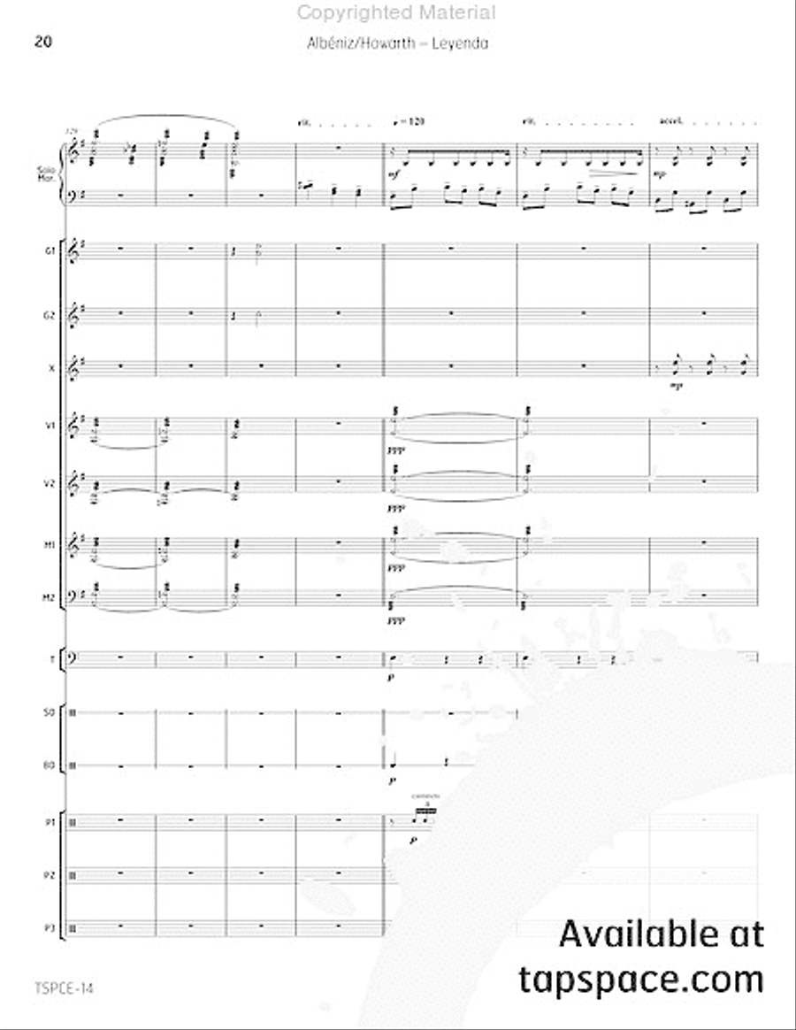 Leyenda Percussion Ensemble scores gallery preview page 23