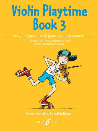 Book cover for Violin Playtime, Book 3