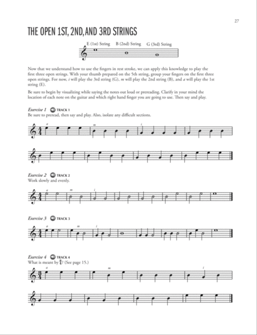 Classic Guitar Technique, Volume 1 Classical Guitar scores gallery preview page 3