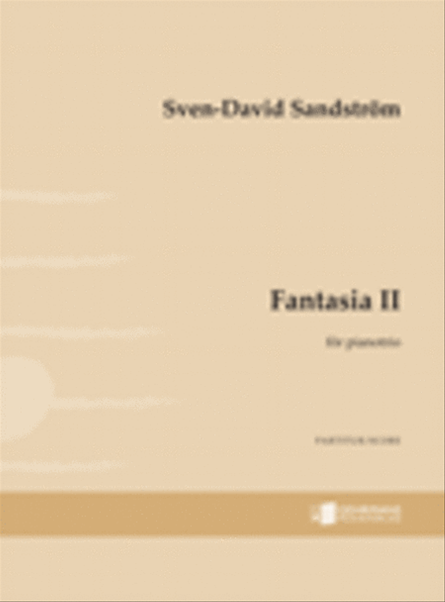 Fantasia II Fantasia II Piano Trio scores gallery preview page 1