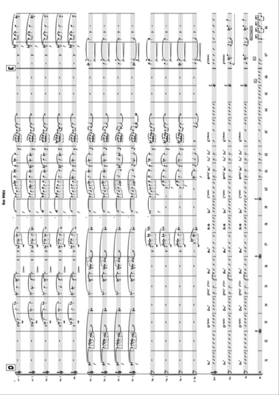 Ana Maria Jazz Ensemble scores gallery preview page 5
