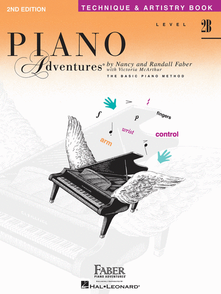 Piano Adventures Technique  Artistry Book, Level 2B