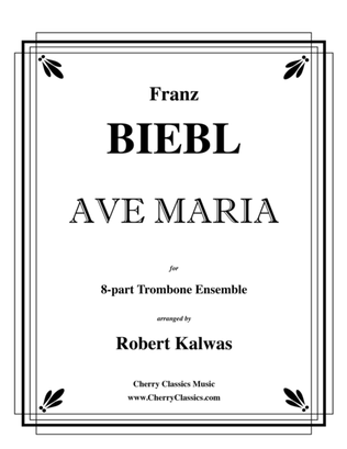 Ave Maria for 8-part Trombone Ensemble