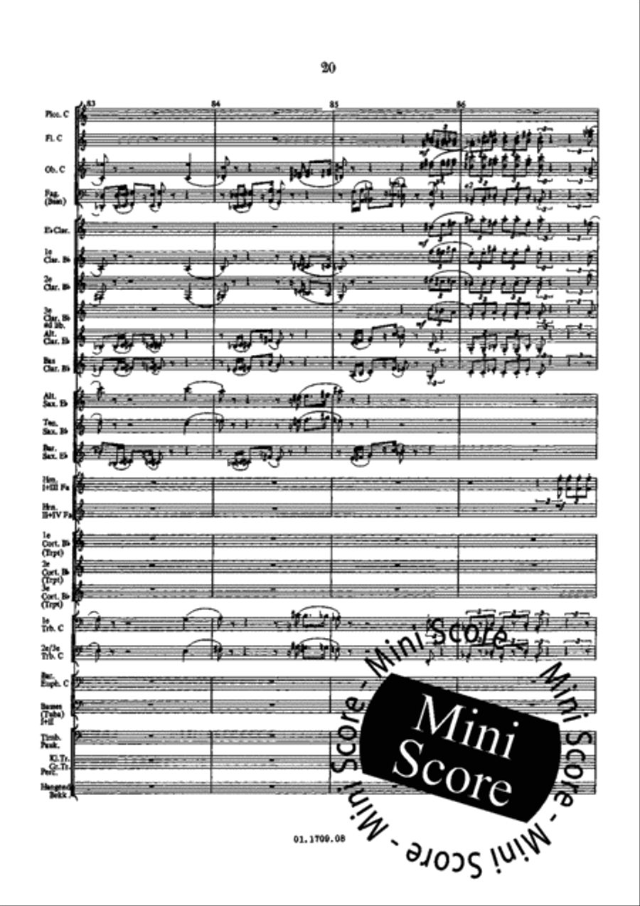 Marcia Pomposa Marcia Pomposa Concert Band scores gallery preview page 24