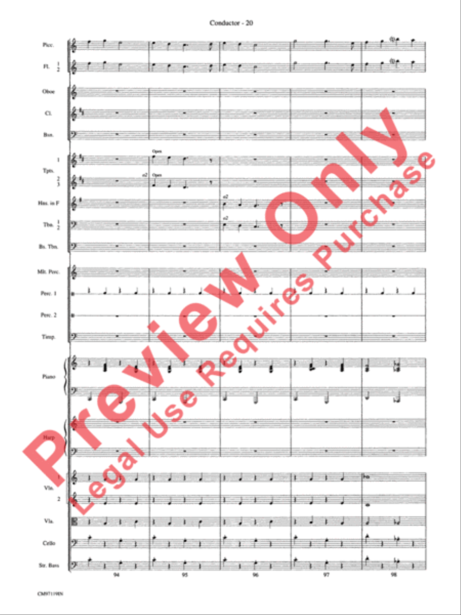 The Wizard of Oz -- Choral Revue Choir scores gallery preview page 21