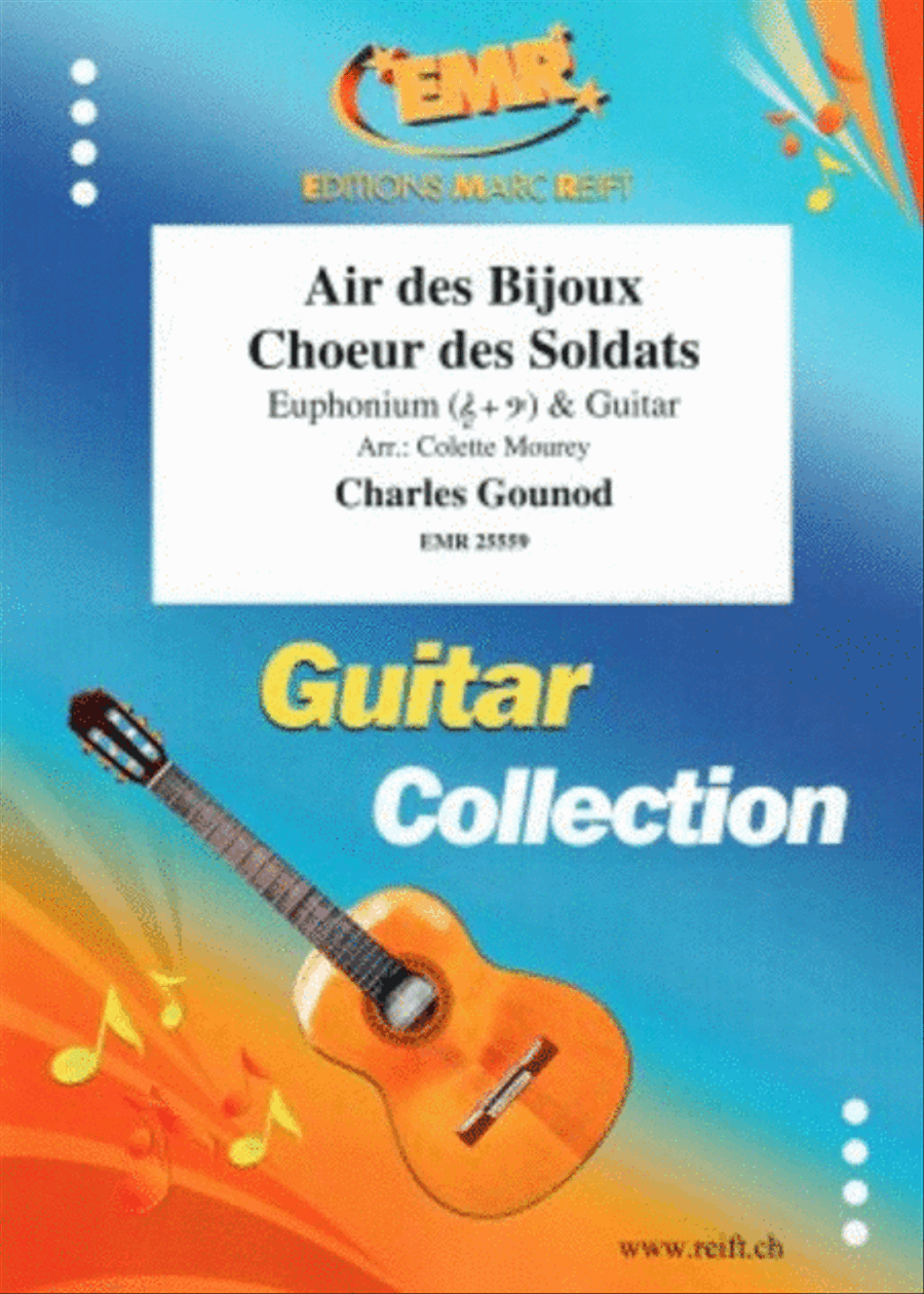 Air des Bijoux / Choeur des Soldats Euphonium scores gallery preview page 1