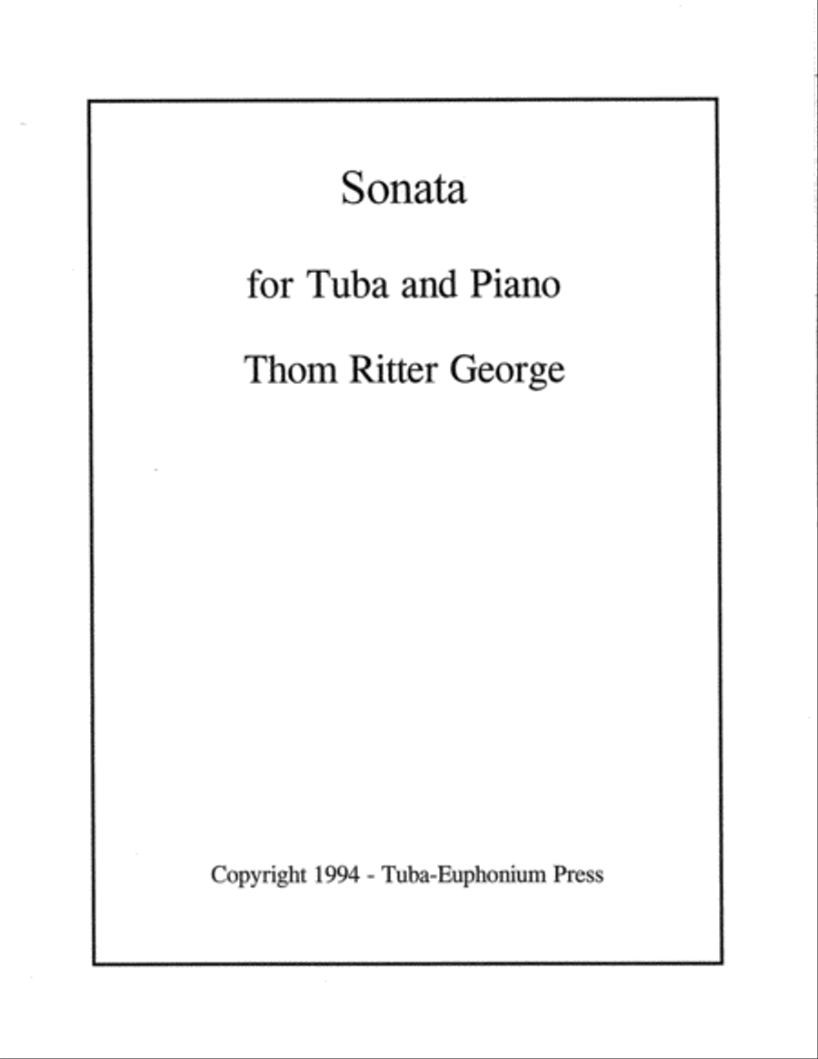 Sonata Sonata Tuba scores gallery preview page 2