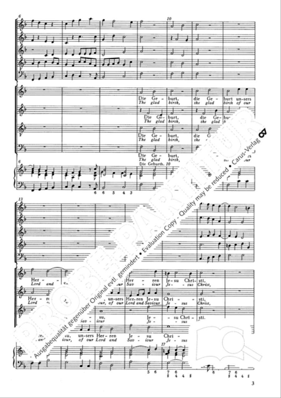Christmas History (Weihnachts-Historie, SWV 435) Score scores gallery preview page 4