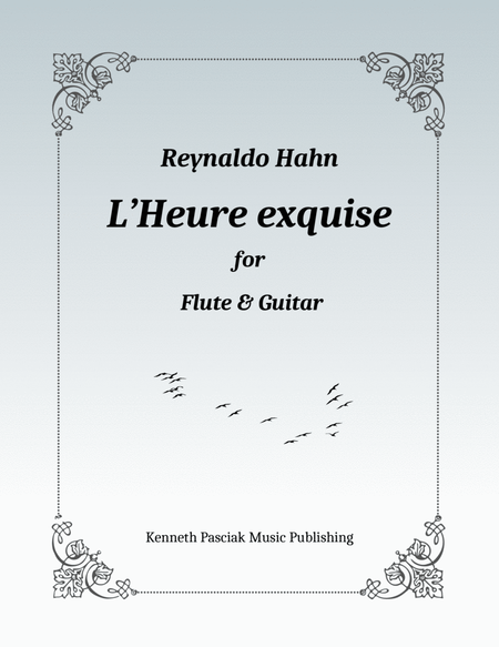 L'Heure exquise (for Flute or Violin & Guitar) image number null