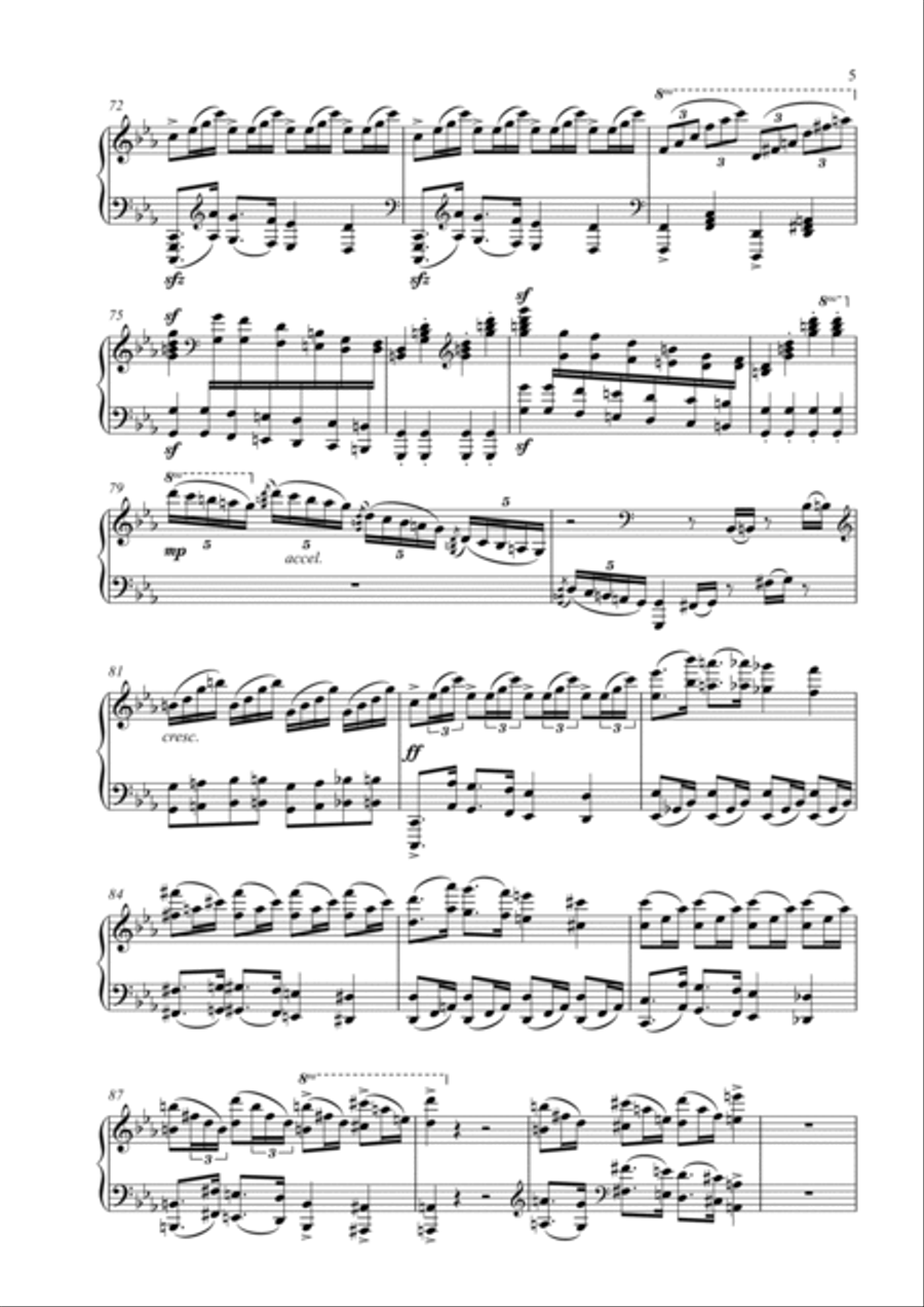 Grandes Etude in C minor Op. 55 No. 1 Piano Method scores gallery preview page 5
