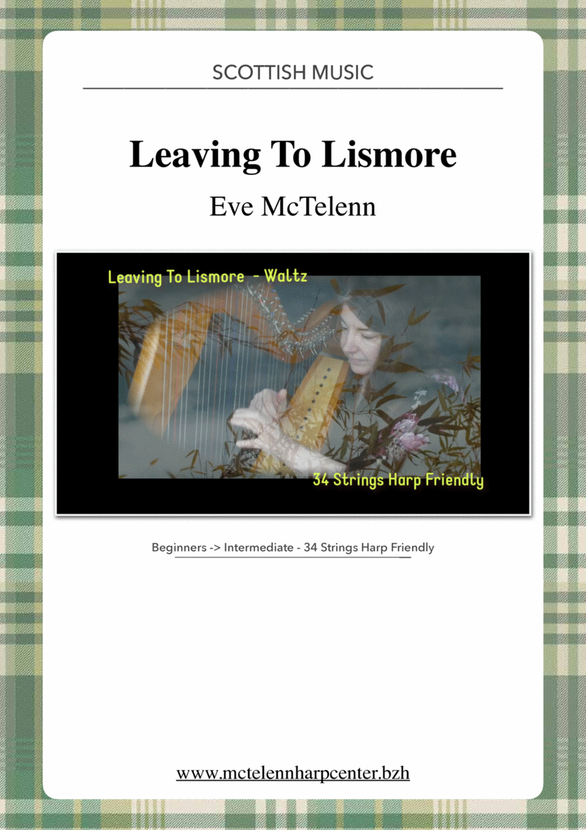 Leaving to Lismore Waltz - intermediate & 34 String Harp | McTelenn Harp Center image number null