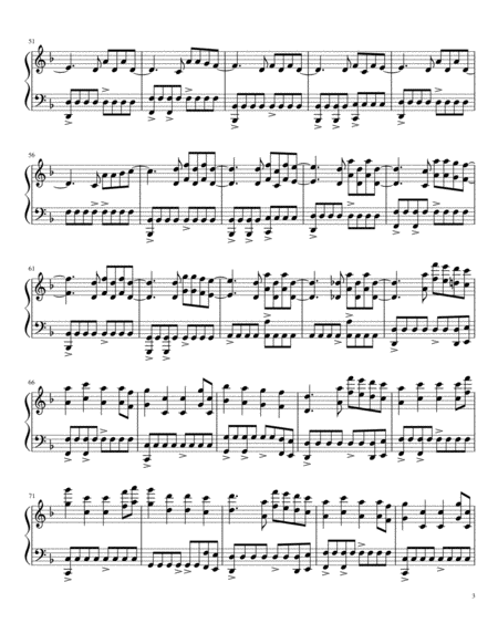 Victory -Two Steps From Hell - Piano Arrangement - Intermediate Difficulty image number null