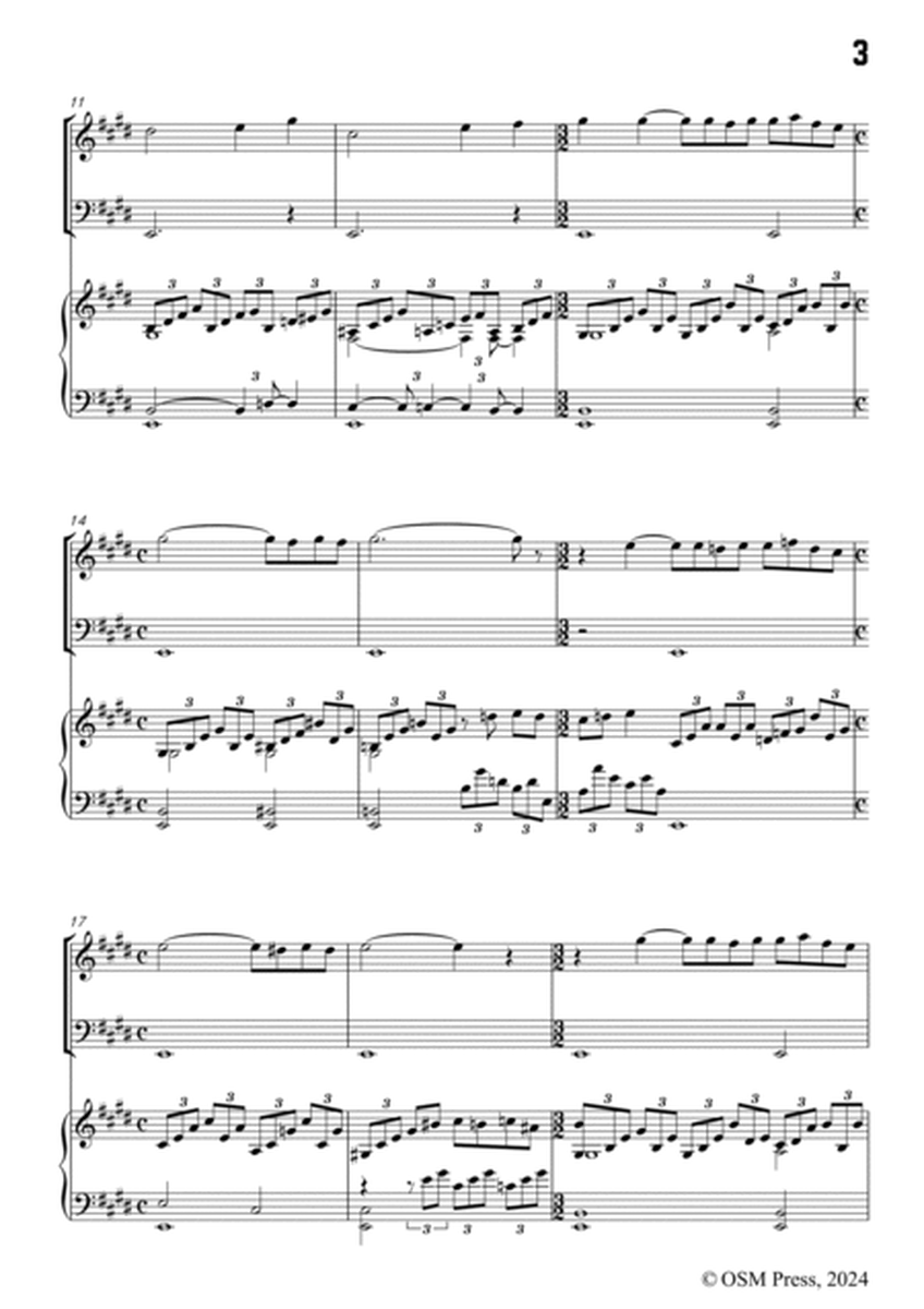Rachmaninoff-Adagio sostenuto,for Violin,Double Bass and Piano image number null