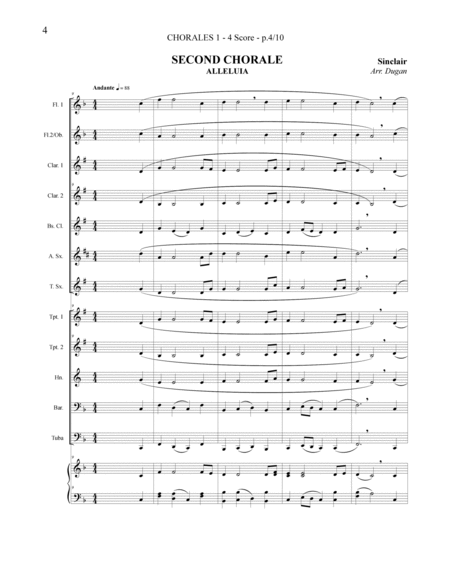 FIRST CHORALES for YOUNG BANDS image number null