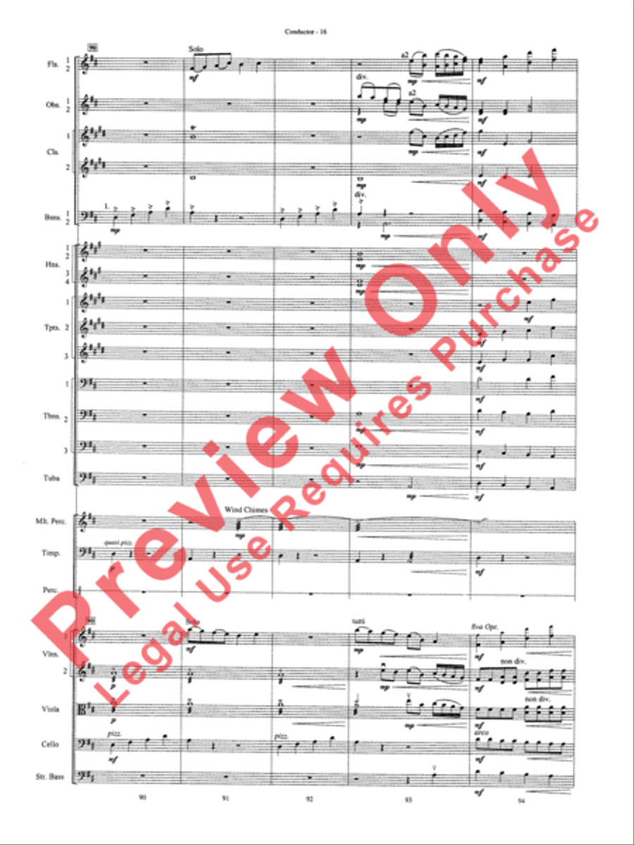 Have Yourself a Merry Little Christmas Full Orchestra scores gallery preview page 18