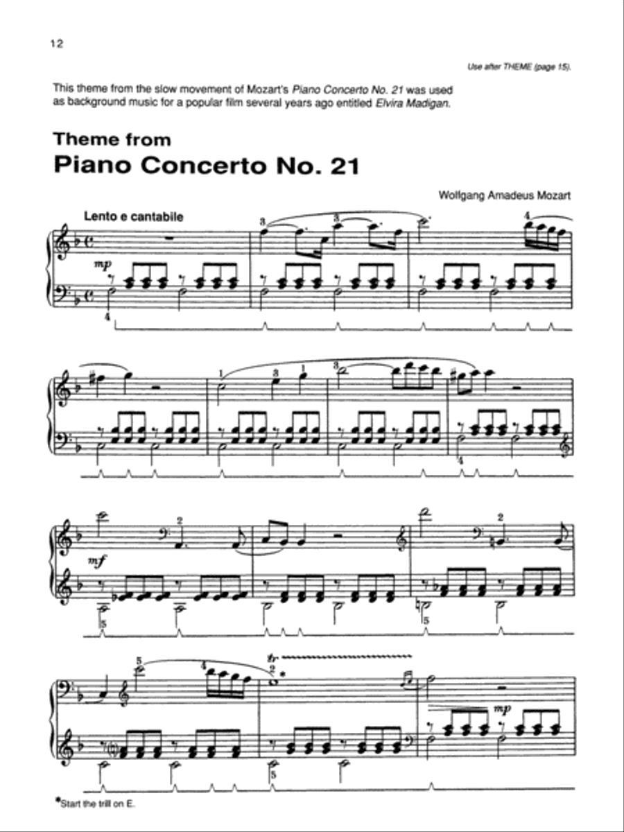 Alfred's Basic Piano Course Classic Themes, Level 5 Piano Method scores gallery preview page 4