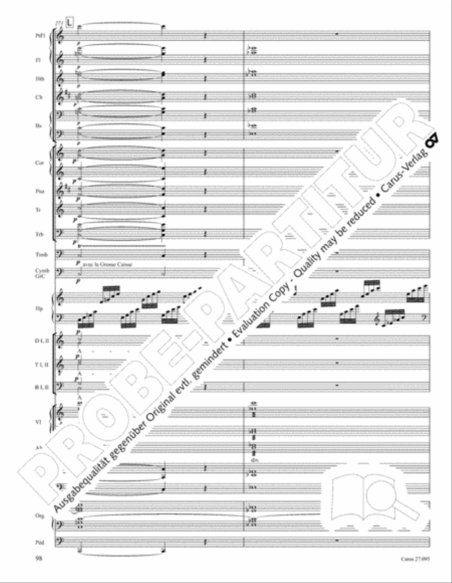 Messe solennelle de sainte Cecile STB scores gallery preview page 111
