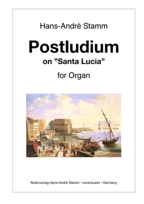 Postludium on "Santa Lucia" for organ