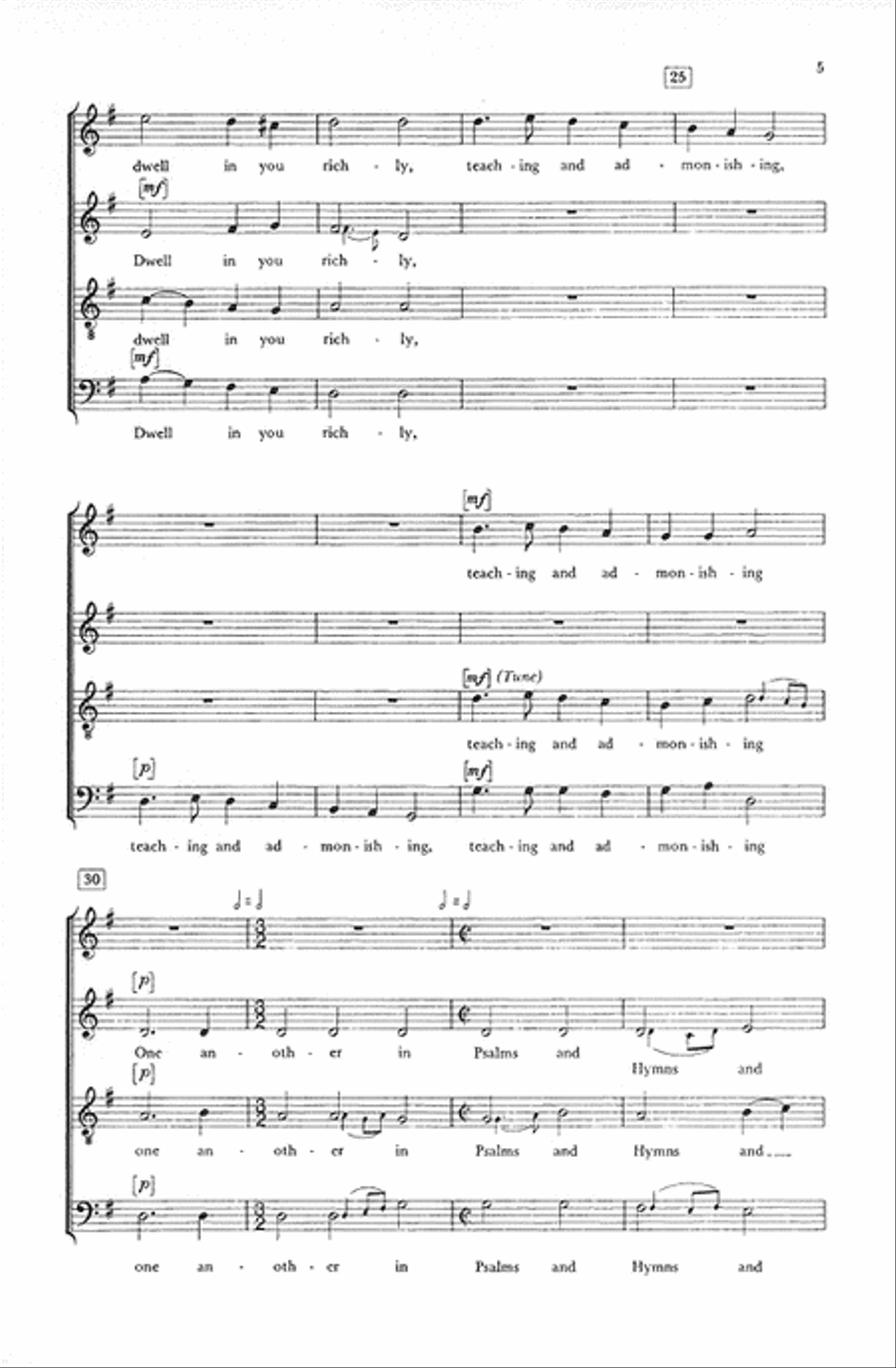 Is Any Afflicted? Is Any Afflicted? 4-Part scores gallery preview page 4